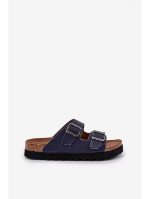 Мъжки чехли BIG STAR NN174530 BLUE Big Star Shoes