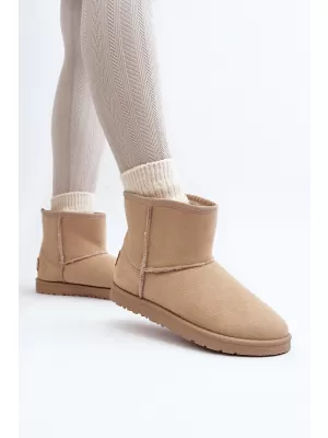 Дамски боти за сняг CROSS MM2R4023C BEIGE Cross Jeans