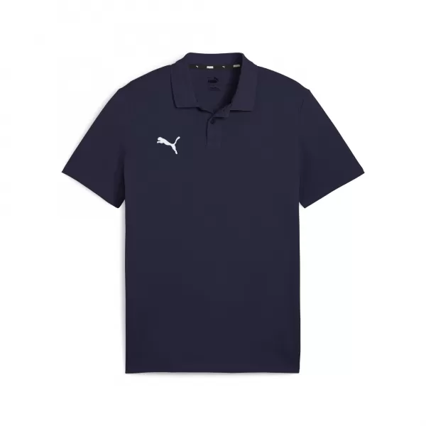  Мъжка тениска с яка PUMA TEAMGOAL CASUALS POLO 658605_06 PUMA NAVY/PUMA БЯЛО 