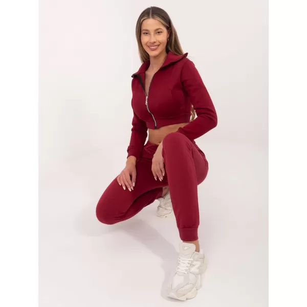  Дамски спортен панталон BASIC FEEL GOOD RV-DR-5040.04X БОРДО 