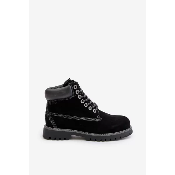  Мъжки обувки BIG STAR OO174138 BLACK Big Star Shoes 