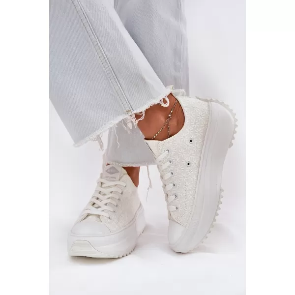  Дамски кецове LEE COOPER LCW-25-31-3465L ЧЕРЕН 
