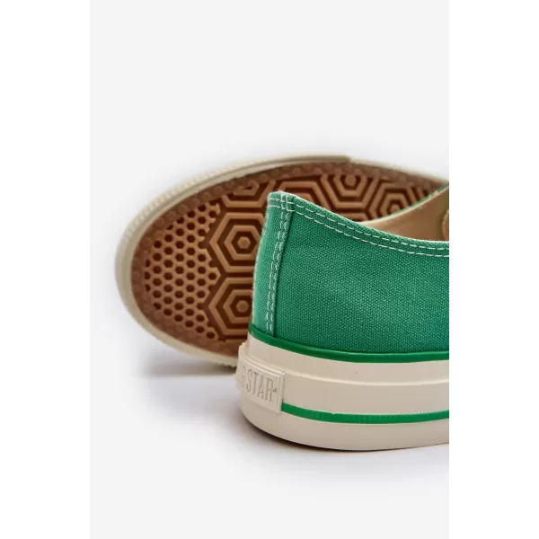  Дамски маратонки BIG STAR NN274240 GREEN Big Star Shoes 