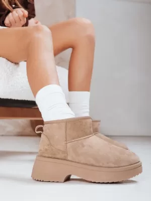 Дамски обувки DSTREET ZY1289 КАКИ