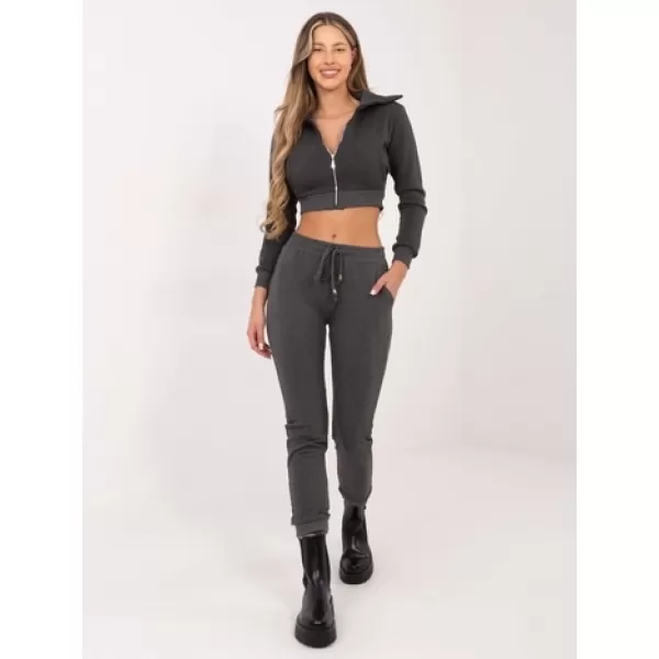  Дамски спортен панталон BASIC FEEL GOOD RV-DR-5040.09X ТЪМНО СИВО 