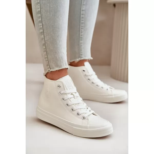  Дамски маратонки BIG STAR OO274932 WHITE Big Star Shoes 