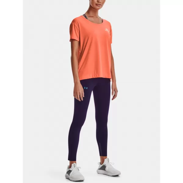  Дамска тениска UNDER ARMOUR UA RUSH ENERGY SS ОРАНЖЕВО 
