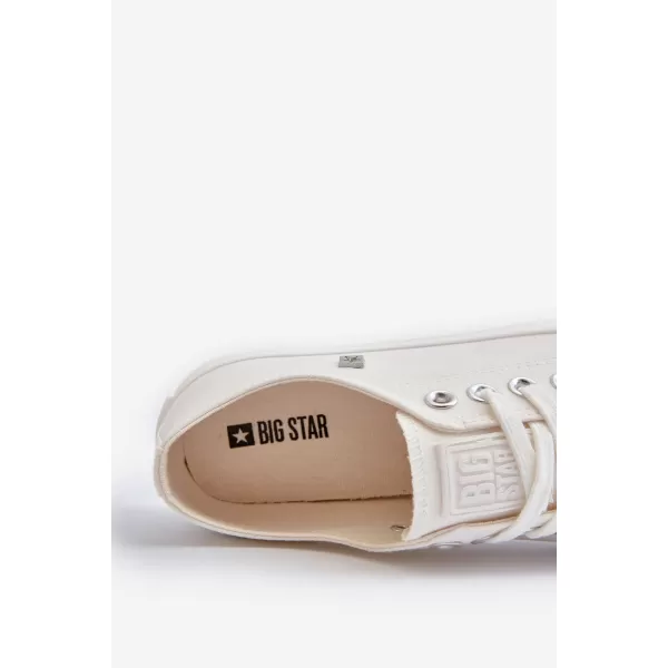  Дамски маратонки BIG STAR NN274285 WHITE Big Star Shoes 