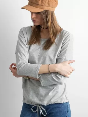 Дамска блуза BASIC FEEL GOOD RV-BZ-4691.42P СИВО