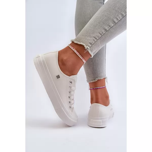  Дамски маратонки BIG STAR NN274285 WHITE Big Star Shoes 