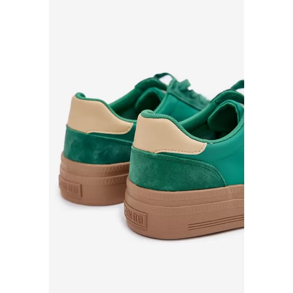  Дамски маратонки BIG STAR TT274163 GREEN Big Star Shoes 