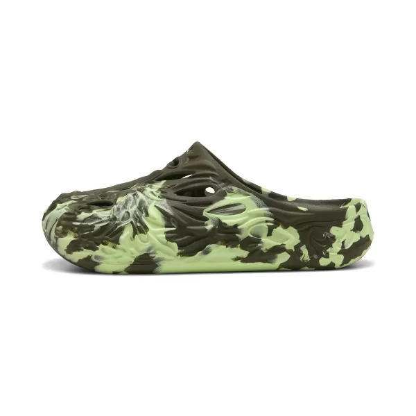  чехли PUMA MB.04 SLIDE 397665_14 ТЪМНО МАСЛИНЕНО/ГАЗИРАНО СВЕТЛО 