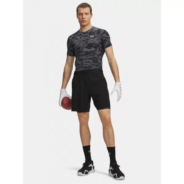  Мъжки шорти UNDER ARMOUR HG PRINTED LNG SHORT 6009658-001 ЧЕРЕН 