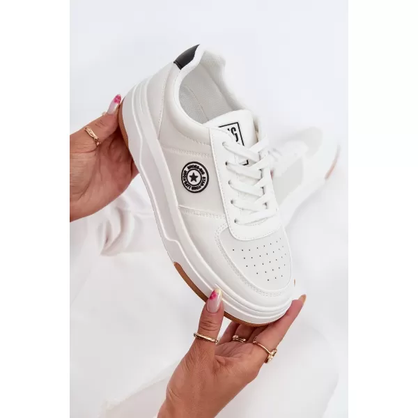  Дамски маратонки BIG STAR RR274572 WHITE Big Star Shoes 
