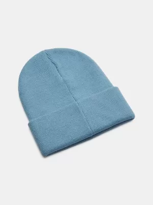 Мъжка шапка UNDER ARMOUR HALFTIME BEANIE 1373155-418 СИНЬО