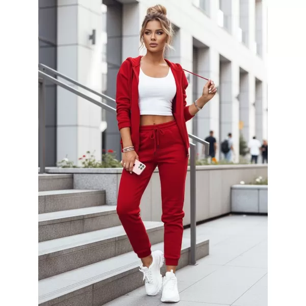  Дамски комплект DSTREET AY0742 ЧЕРВЕНО 