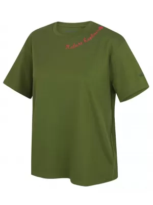 Дамска тениска HUSKY TEE NATURE L ЗЕЛЕНО