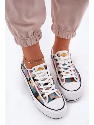 Дамски кецове LEE COOPER LCW-25-31-3441L ЧЕРЕН