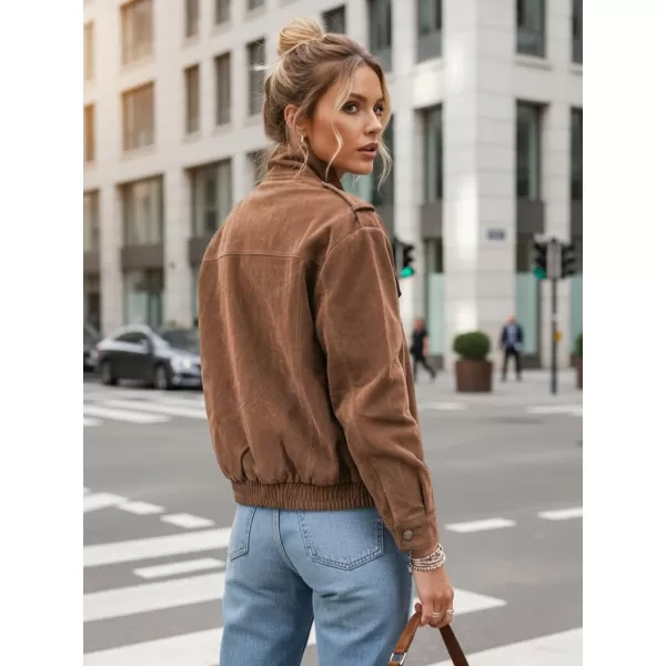  Дамско яке DSTREET TY5644 КАФЯВО 