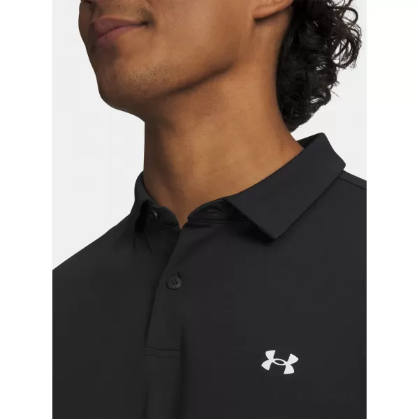 Мъжка тениска UNDER ARMOUR T2G PIQUE POLO 6012303-001 ЧЕРЕН 