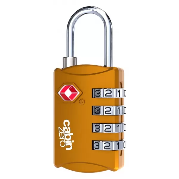  Заключване CABINZERO TSA Travel Lock ПОРТОКАЛОВ ХЛАД 
