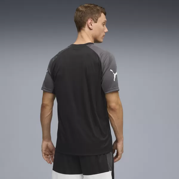  Мъжка функционална тениска PUMA INDIVIDUALLIGA GRAPH JERSEY 660578_03 ПУМА ЧЕРНА/ПУМА БЯЛА 