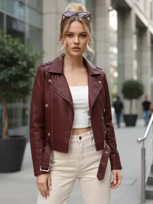 Дамско яке DSTREET TY5640 ЧЕРВЕНО
