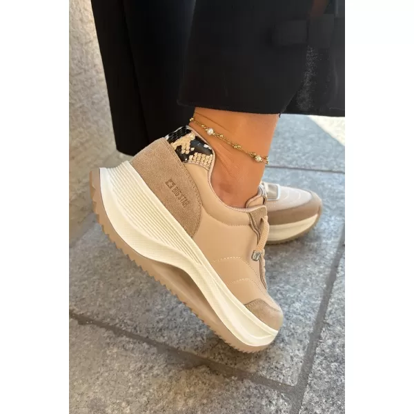  Дамски маратонки BIG STAR RR274A345 BEIGE Big Star Shoes 