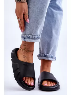 Дамски чехли BIG STAR LL274594 BLACK Big Star Shoes