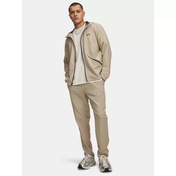  Мъжки спортен панталон UNDER ARMOUR UA UNSTOPPABLE TAPERED PANTS КАФЯВО 