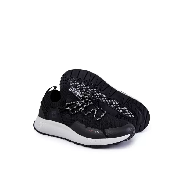  Мъжки обувки BIG STAR KK174015 BLACK Big Star Shoes 