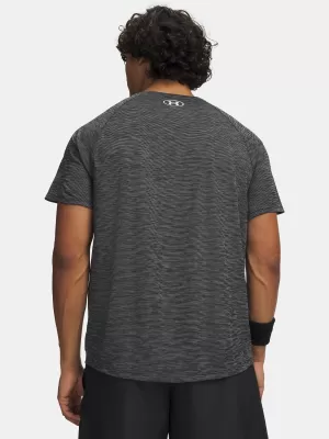 Мъжка тениска UNDER ARMOUR TECH TEXTURED SS 1382796-001 ЧЕРЕН