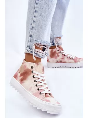 Дамски маратонки BIG STAR LL274048 BEIGE/NUDE Big Star Shoes