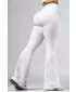 Разкроен клин с висока талия CLUB DOR 630 WHITE Nebbia