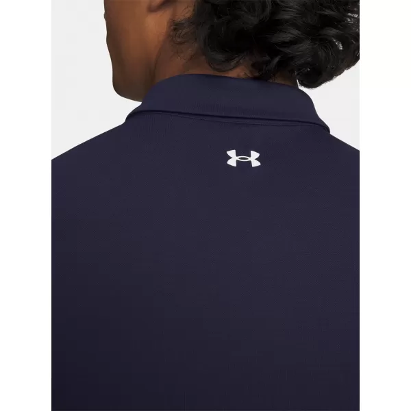  Мъжка тениска UNDER ARMOUR T2G PIQUE POLO 6012303-410 СИНЬО 