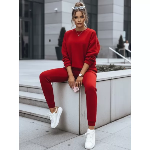  Дамски комплект DSTREET AY0732 ЧЕРВЕНО 