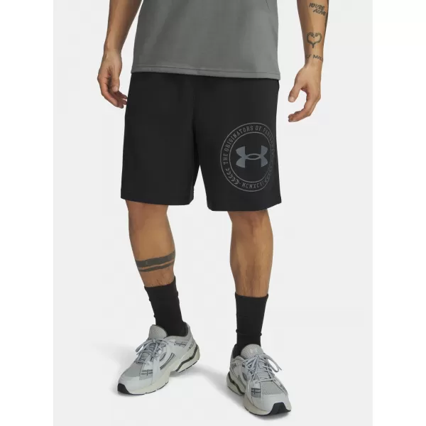 Мъжки шорти UNDER ARMOUR RIVAL LW GRAPHIC SHORTS 6014689-001 ЧЕРЕН 