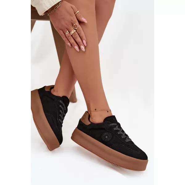  Дамски маратонки BIG STAR SS274761 BLACK Big Star Shoes 