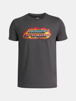 Момчешка тениска UNDER ARMOUR UA FLAME WM SS 6005059-025 СИВО