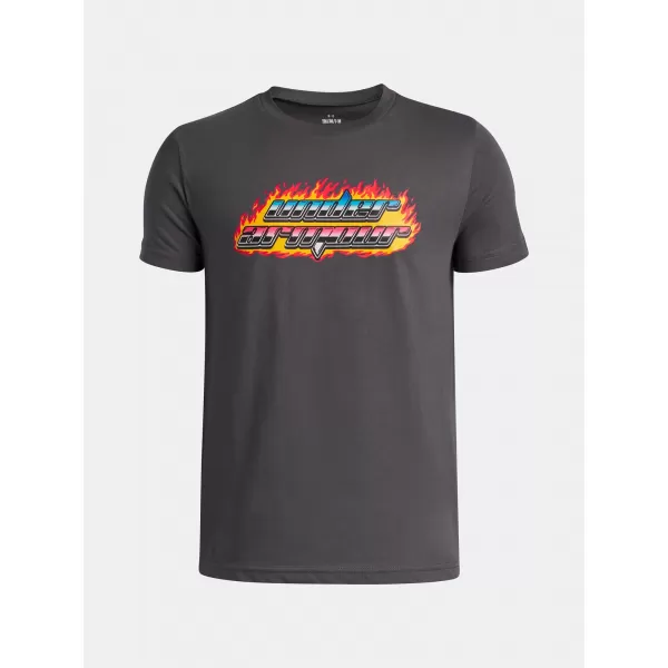  Момчешка тениска UNDER ARMOUR UA FLAME WM SS 6005059-025 СИВО 