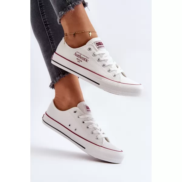  Дамски маратонки BIG STAR NN274235 WHITE Big Star Shoes 