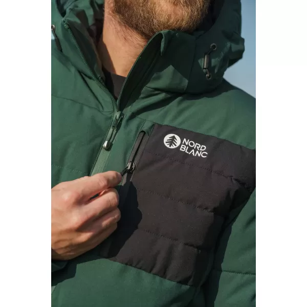  Мъжко зимно яке NORDBLANC BRAMBLE NBWJM8258 ТЪМНО ЗЕЛЕНО 