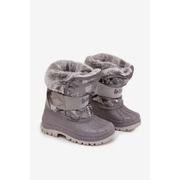  Детски зимни обувки LEE COOPER LCJ-25-10-3788 СИВО 