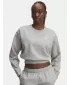Дамски суичър UNDER ARMOUR UA RIVAL FLEECE PIPED CREW 6007035-011 СИВО