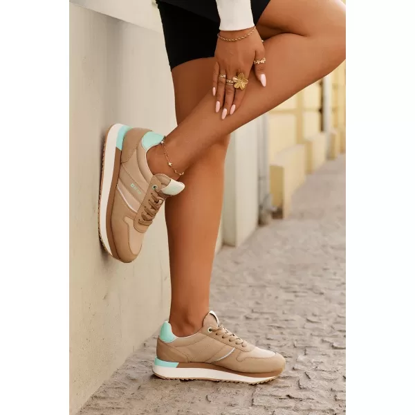  Дамски маратонки BIG STAR RR274A048 BEIGE Big Star Shoes 