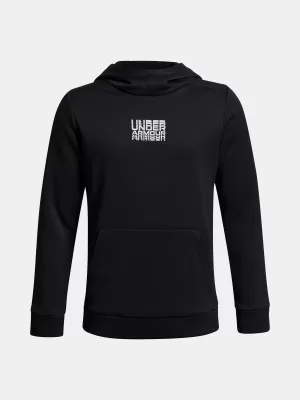 Суичър за момче UNDER ARMOUR UA ARMOUR FLC RETRO GRPHC HD 6003812-001 ЧЕРЕН