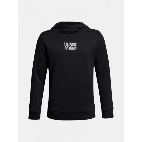  Суичър за момче UNDER ARMOUR UA ARMOUR FLC RETRO GRPHC HD 6003812-001 ЧЕРЕН 