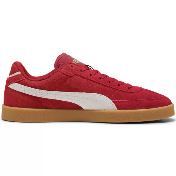  Ботуши PUMA CLUB II ERA SUEDE 400717-08 FORATRED/P.WHITE/ FORATRED/P.WHITE/PUMA GOLD 