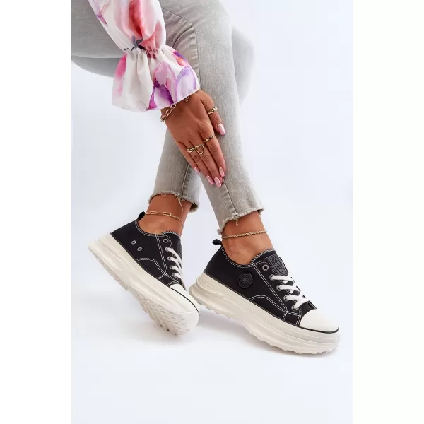  Дамски маратонки BIG STAR NN274125 BLACK Big Star Shoes 