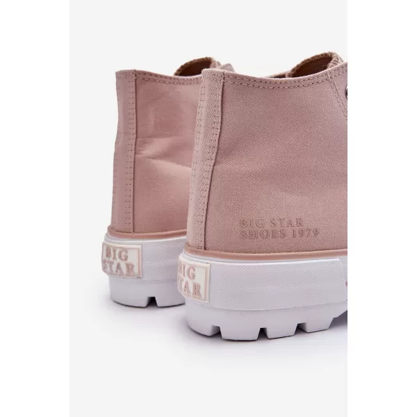  Дамски маратонки BIG STAR LL274157 NUDE Big Star Shoes 